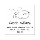 Search for bunny rubber stamps Cartoon
