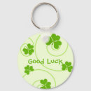 Search for green clover keychains Saint