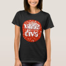 Recherche de boule rouge de noël tshirts Pour elle