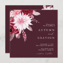 Search for burgundy flowers geometric wedding invitations Blush pink peony