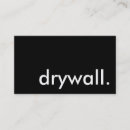 Search for drywall business cards Construction