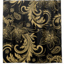 Search for black and gold shower curtains Bathroom