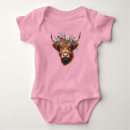 Search for highland cow baby bodysuits Western