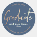 Search for graduation year stickers Blue