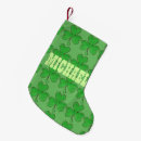 Search for irish christmas stockings Green