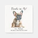 Recherche de french bulldog napkins Moderne