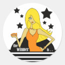 Search for movie night party stickers Retro