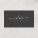 Search for elegant fonts for business cards Minimal