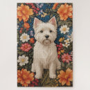 Search for west highland terrier puzzles Dog
