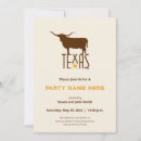 Search for longhorn invitations Texas