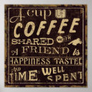 Search for coffee word art posters Vintage