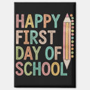 Search for first magnets First day of school