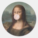 Recherche de mona lisa stickers Leonardo da vinci