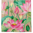 Search for water lily shower curtains Drawing