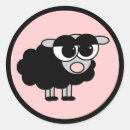 Recherche de moutons noirs autocollants Agneau