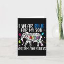 Search for son with autism cards Mental health awareness