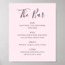 Search for blush pink wedding menus Simple