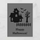 Search for bat silhouette postcards Halloween