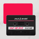 Search for 80s party save the dates Cassette