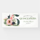 Search for quinceanera banners 15th birthday welcome