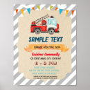 Recherche de camions pompiers posters Mignon