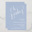Search for unique baby boy shower invitations Modern