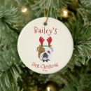 Search for bulldog ornaments Keepsake