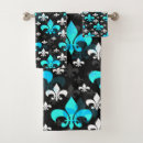 Search for fleur de lis bath towels Pattern