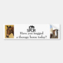 Recherche de dent voiture autocollants Cheval