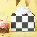Search for black and white check wrapping paper Chequerboard