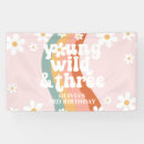Search for young wild and three banners For kids