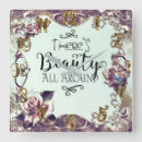 Recherche de nuptiale horloges Floral