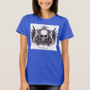 Recherche de noir et pourpre tshirts Crâne