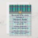 Search for turquoise pattern invitations Navy blue