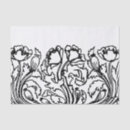 Search for art nouveau tissue paper Poppy