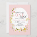 Search for spring 1st birthday invitations Little miss onederful