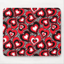 Recherche de coeur rouge tapis souris Amour