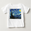 Search for famous artists tshirts Starry night