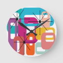 Recherche de starburst horloges Coloré