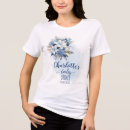 Recherche de et floral bleu tshirts Pour elle