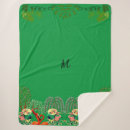 Search for flamingo blankets Greenery