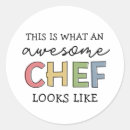 Search for funny chef stickers Culinary