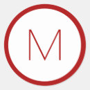 Search for christmas letter stickers Red