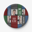 Search for red and blue graduation plates Modern