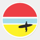 Search for california surfer stickers Sunset