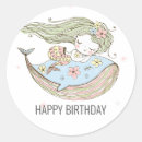 Search for happy birthday mermaid stickers Party