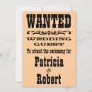 Search for wanted poster invitations Old