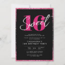 Search for pretty sweet 16 invitations Script