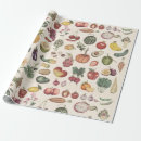 Search for veggie wrapping paper Cute