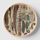 Recherche de motif de plume horloges Oiseau